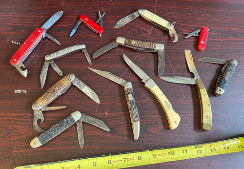 Pocketknife folding knives lot - pocketknife,